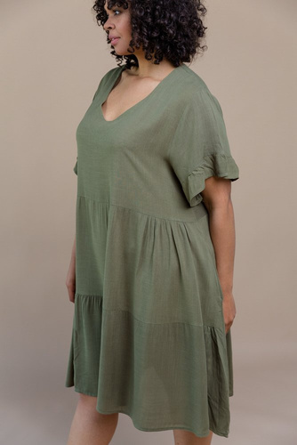 Green WIND dress
