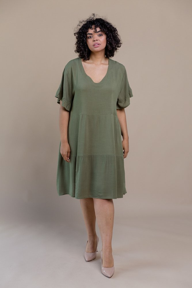 Green WIND dress