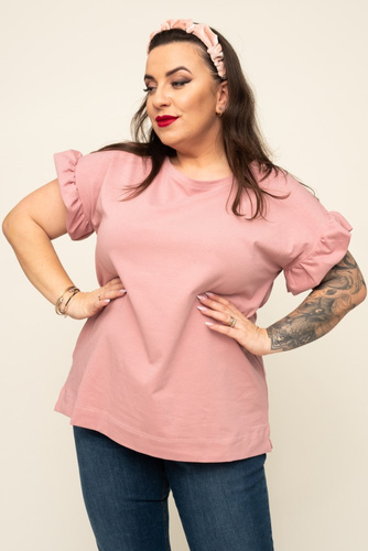 Powder pink BELLO blouse