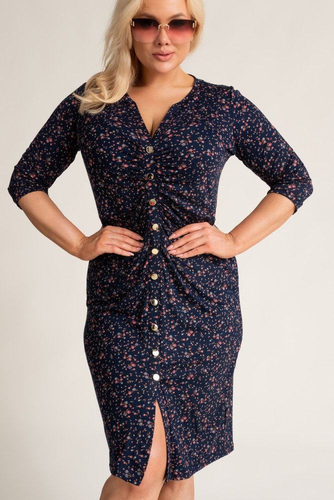 MARSIN crease dress Pattern 1