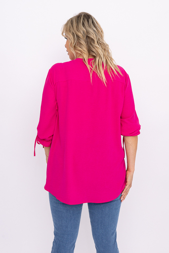 Chemisier fuchsia