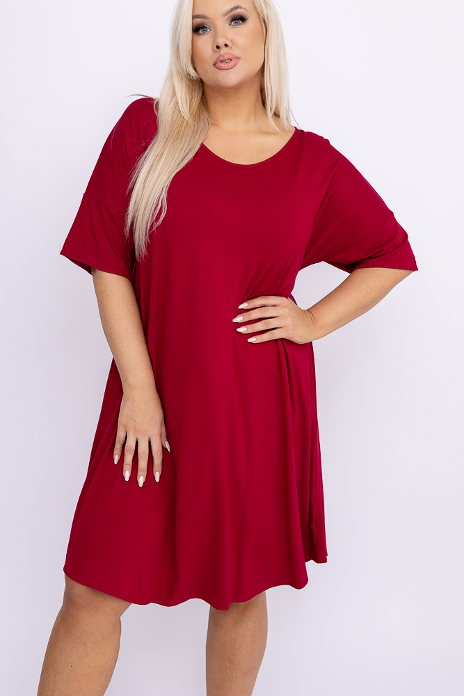 Camisón granate
