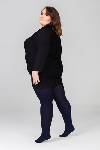 ELIZABETH I Plus Size SAPPHIRE Tights
