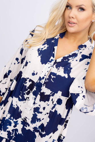  Sukienka z falbaną HERIA Wzór 3