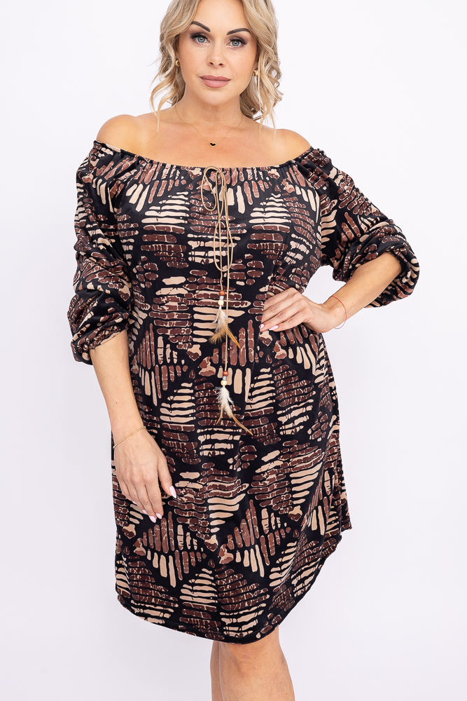 Sukienka welurowa Wzór 11