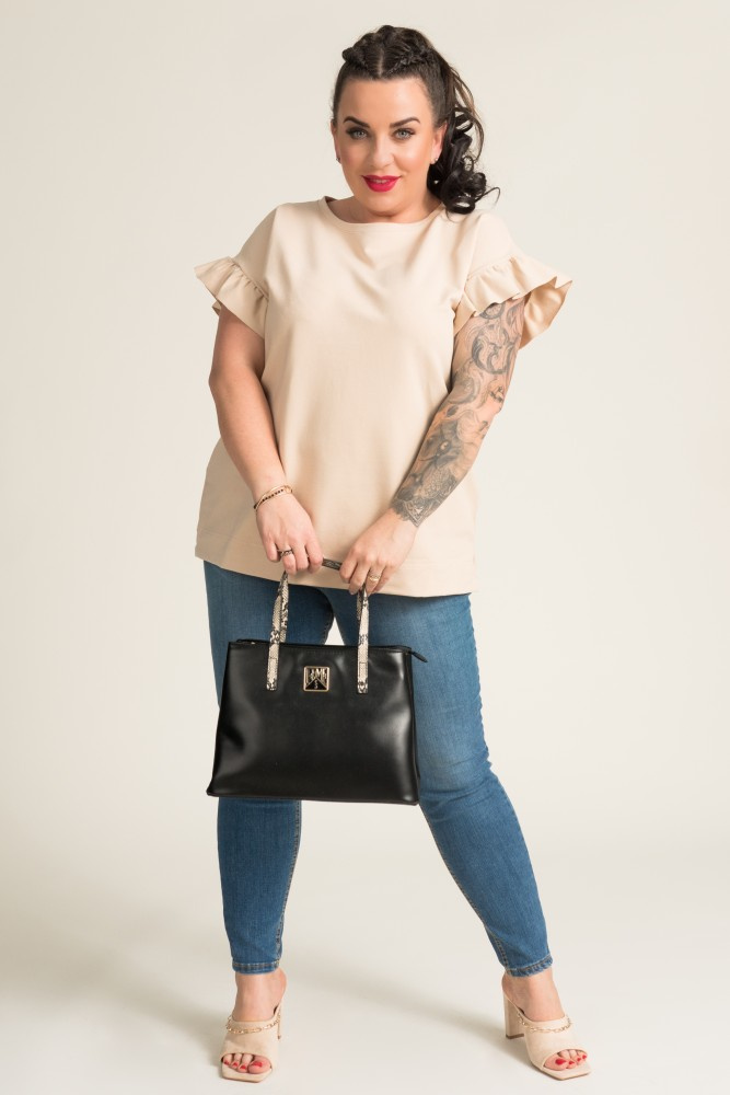 Beige BELLO Blouse