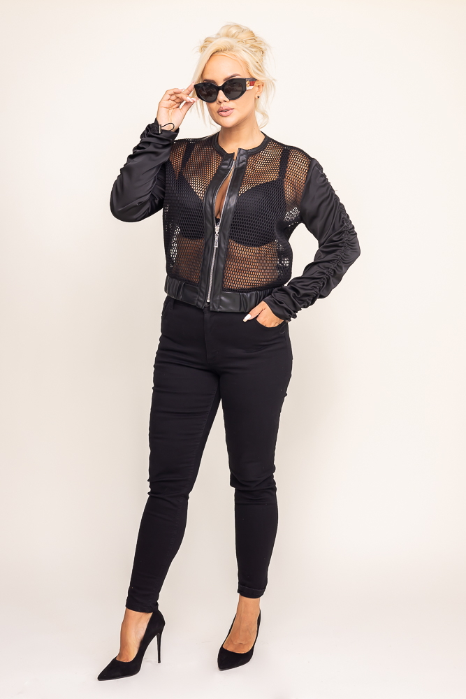 Chaqueta negra Wzór 1