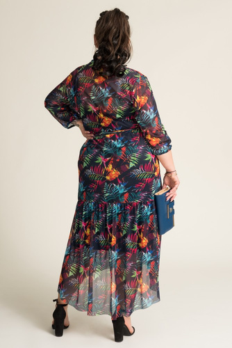 AMY Mesh Dress Pattern 4
