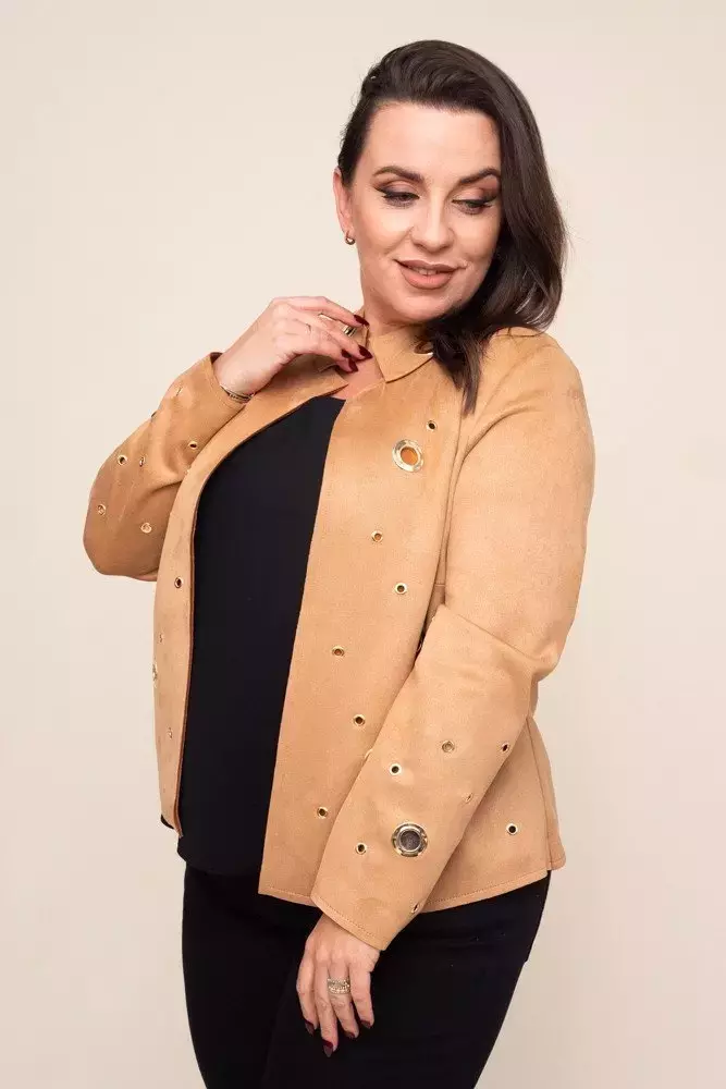 Decorative Camel Jacket
