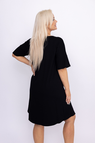 Nightgown negru