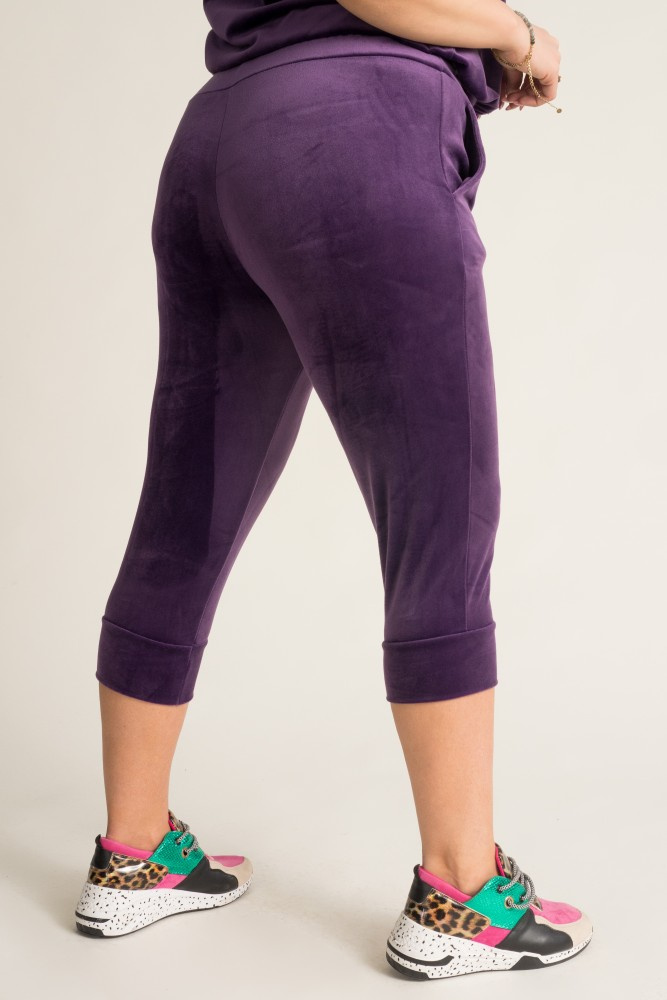 Purple MILKIN Velour Set