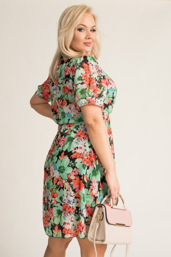 SENTIGA floral dress Pattern 1