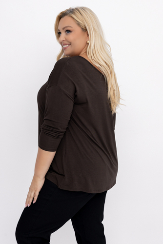  Beige Smooth Blouse