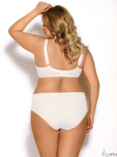 K357 ecru semi-padded bra BLANCA