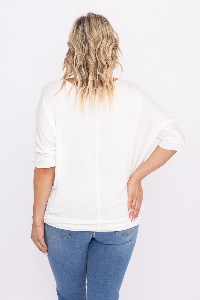 Weiße Bluse