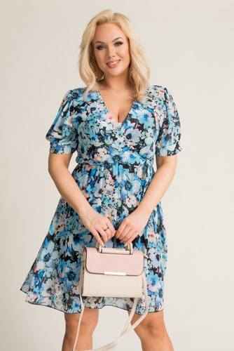 SENTIGA floral dress Pattern 4