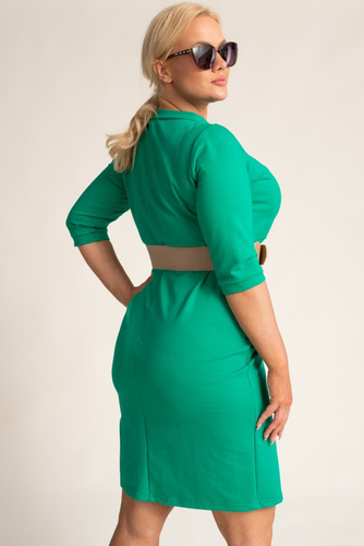 Light Green MARSIN Crinkle Dress