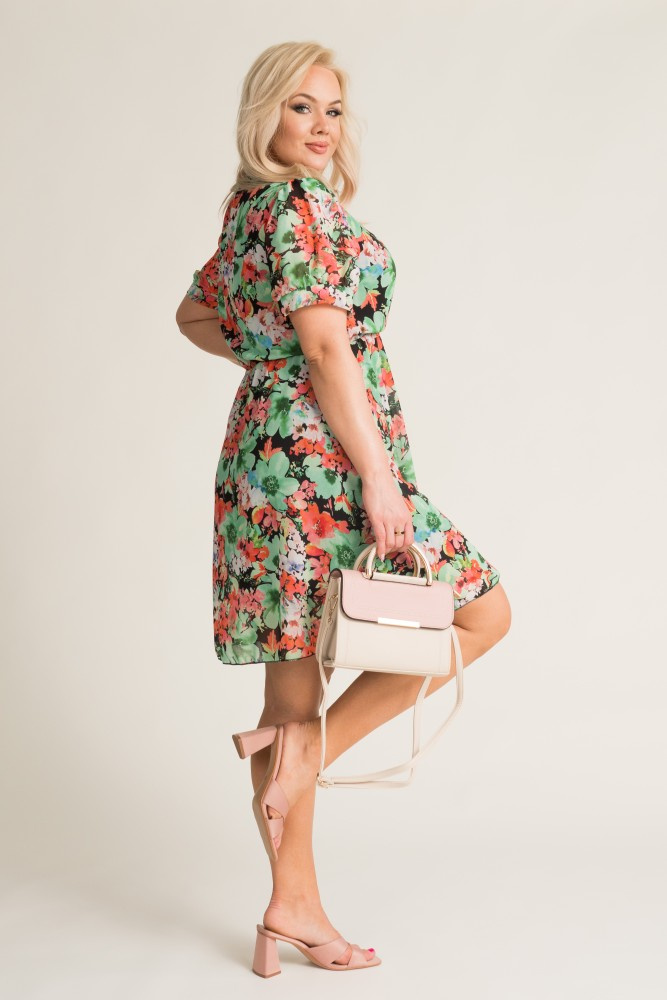 SENTIGA floral dress Pattern 1