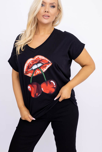  Black MINSI Blouse