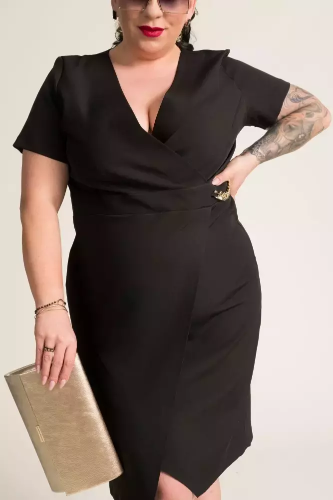 Black Chain Dress