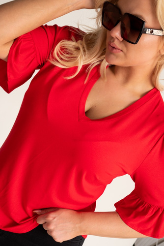 Red Blouse MALIO