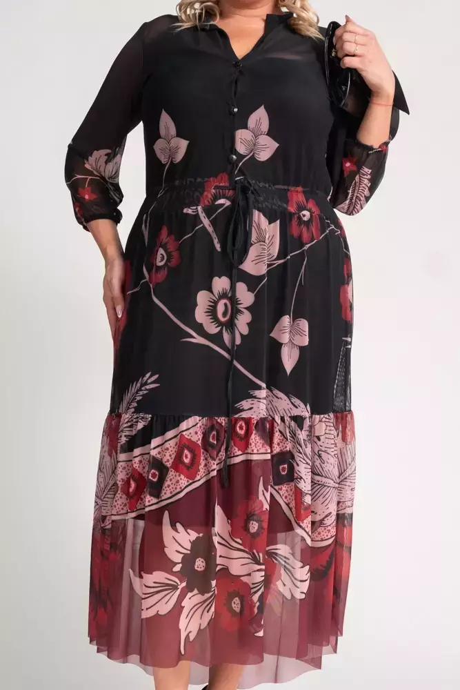 Vestido de malla Wzór 11