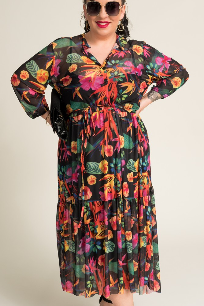 AMY Mesh Dress Pattern 5
