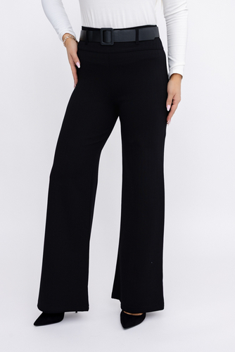 Pantalon noir avec ceinture