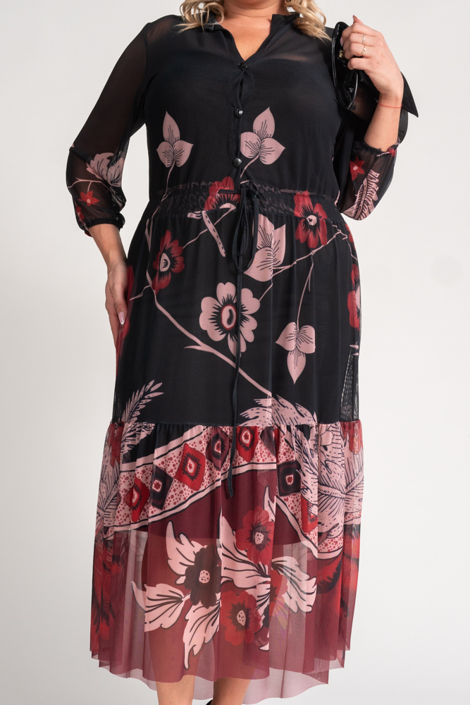 Mesh dress Design 11