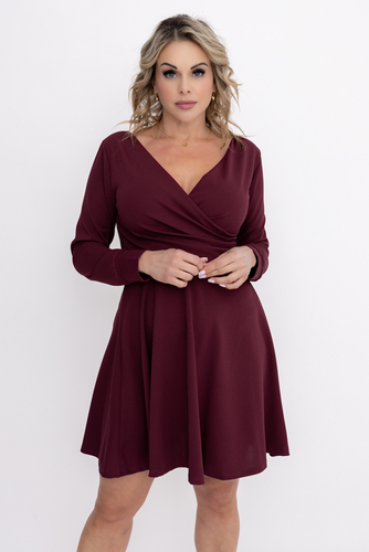 Robe cerise
