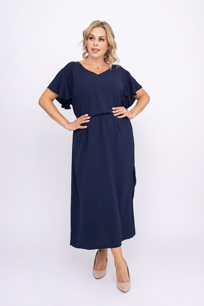 Rochie albastru marin