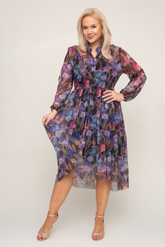 ROSALIA Mesh Dress Pattern 2