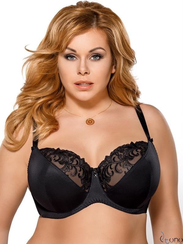 K378 weicher schwarzer BH