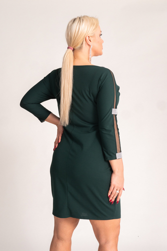  Bottle green DRETEGIO dress