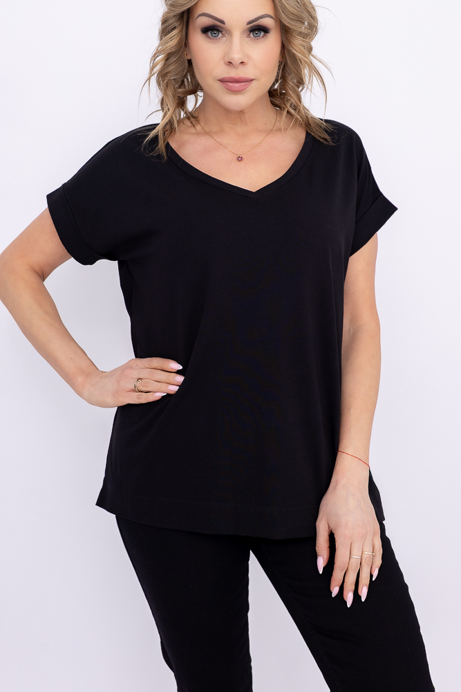 Svart bluse