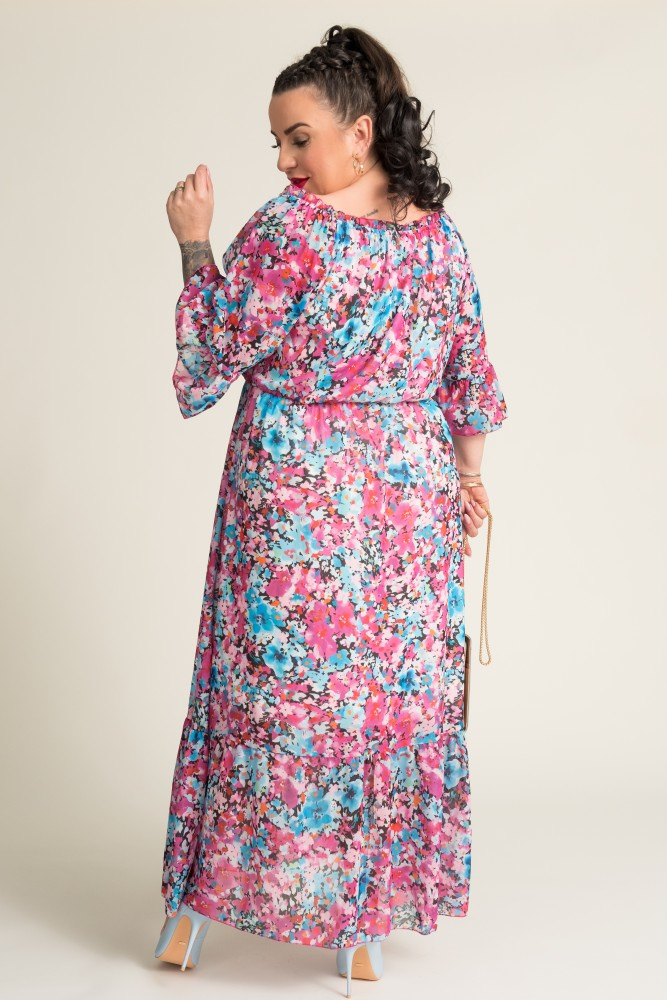  GALIO floral dress Pattern 1