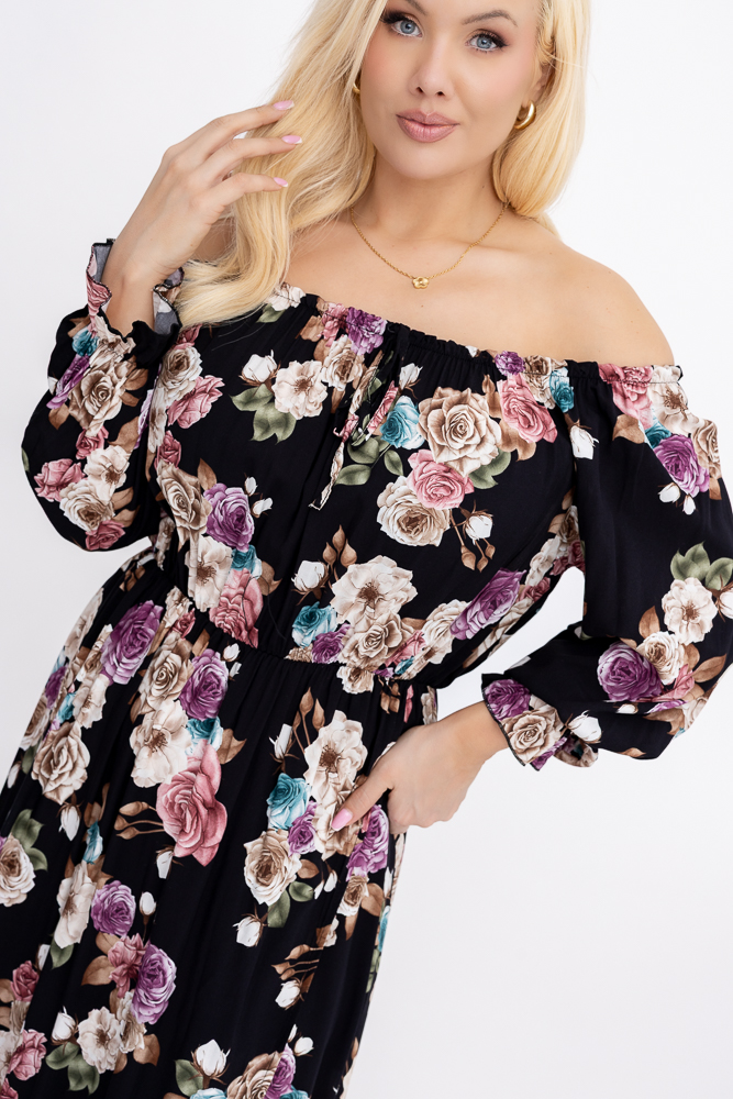 Sukienka maxi VERMI Wzór 42