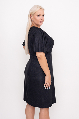 Schwarzes Glitzerkleid