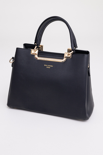 Schwarze Handtasche