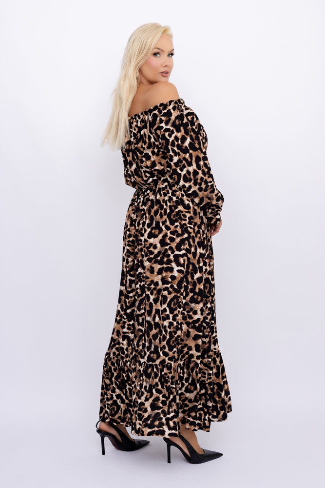 Sukienka maxi VERMI Wzór 34