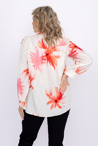  Koszula w kwiaty RITERIA Wzór 4