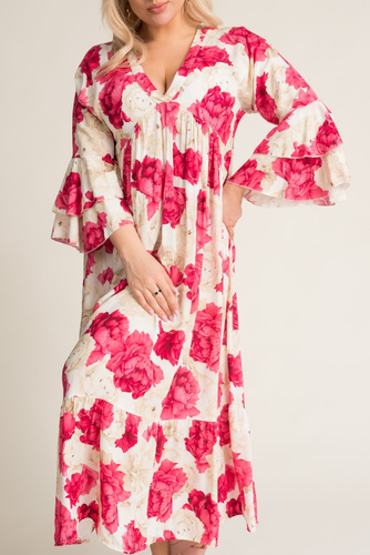 Pink GARMINO maxi dress