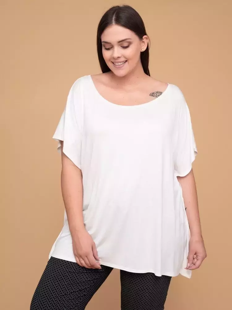 Weiße Bluse