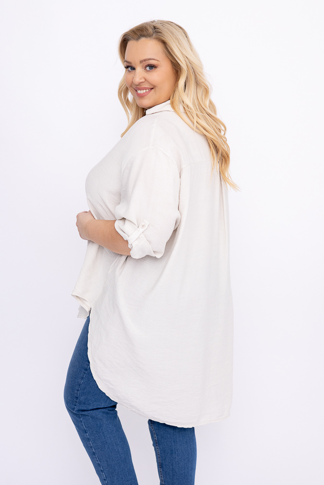 Jasnobeżowa Koszula TERIEN