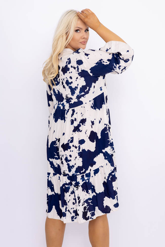 Sukienka z falbaną HERIA Wzór 3