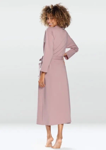 Morgenmantel aus Puderbaumwolle