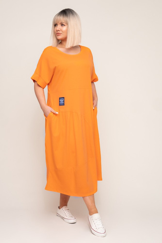 Orange GABORI Dress