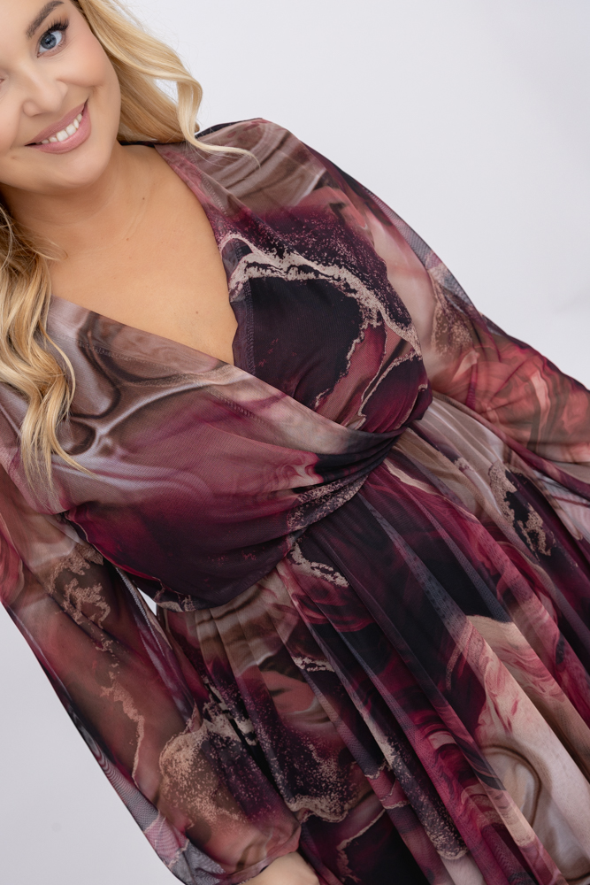  Sukienka siateczkowa Wzór 3