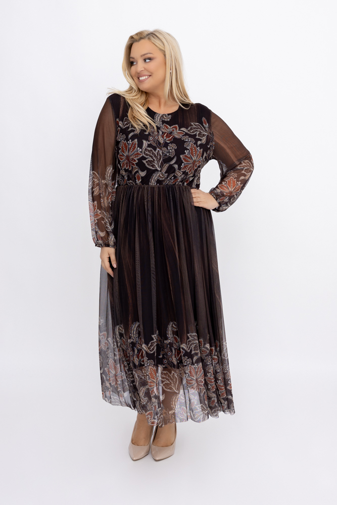 Robe en maille Motif 1