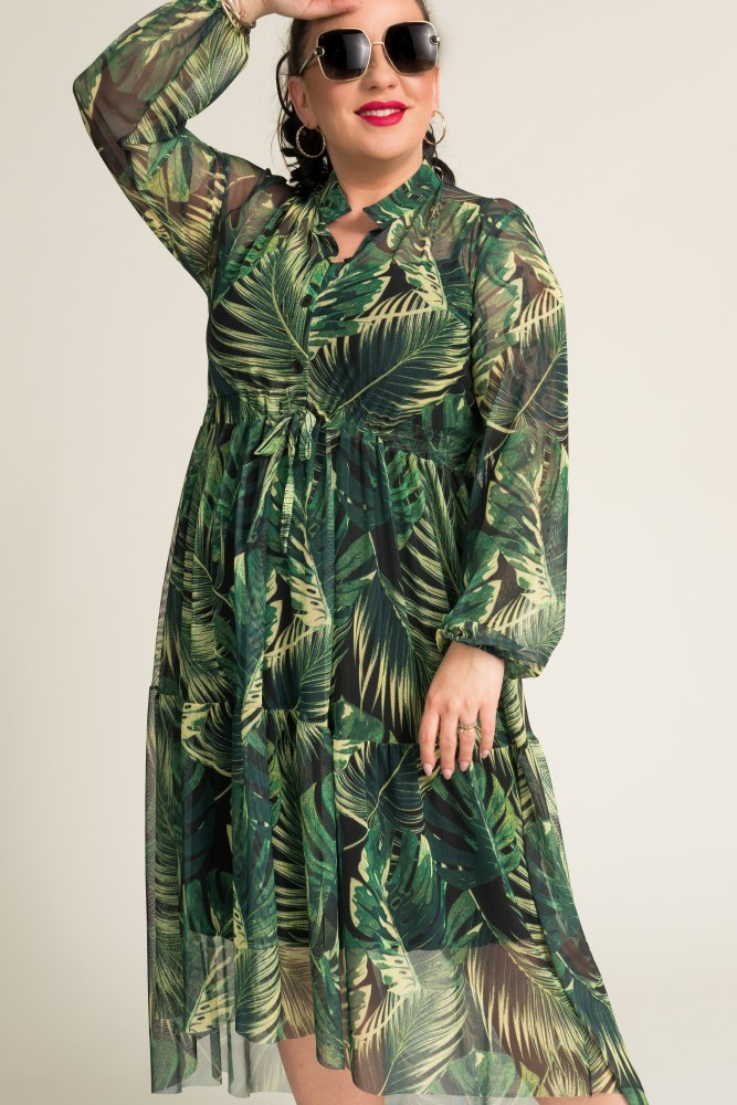 ROSALIA Mesh Dress Pattern 7